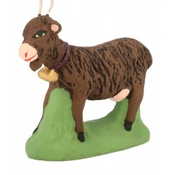 Chèvre marron santon Marcel...