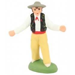 Homme farandole chapeau,...