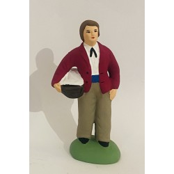 Futur papa, santon Marcel...