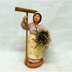 Femme au foin (faneuse),...