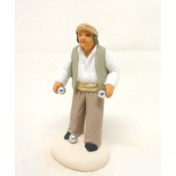 Zé le bouliste, santon...