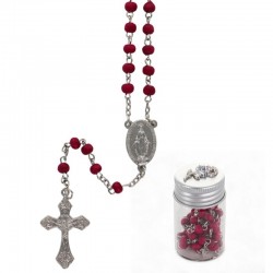 Chapelet en bois de rose,...