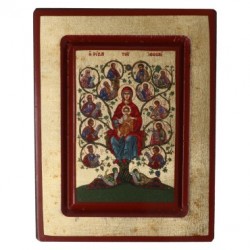 Icone lithographiée avec...