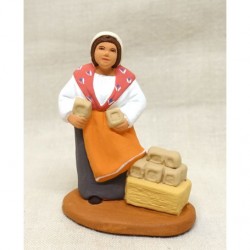 Vendeuse de savons, santon...