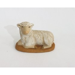 Mouton couché, santon...