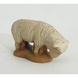 Mouton broutant, santon...