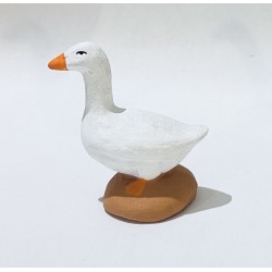 Oie blanche, santon...