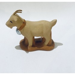 Chèvre beige, santon...