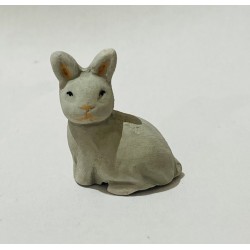 Lapin gris, santon...