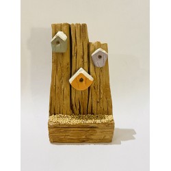 Nichoir, décor santons...