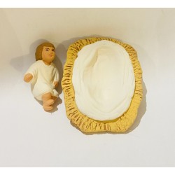 Jésus, santon Cavasse-Féry 9cm