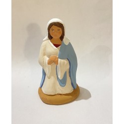Vierge Marie à genoux,...