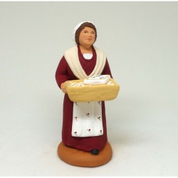 Femme aux calissons, santon...