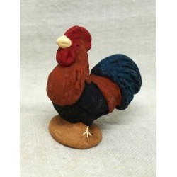 Coq roux, santon...