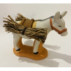 Ane aux fagots, santon...