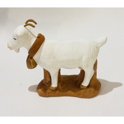 Chèvre blanche, santon...