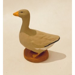 Oie grise, santon...