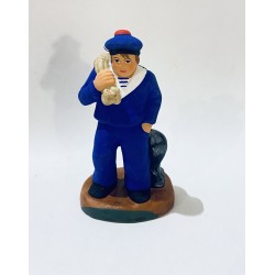 Matelot bleu, santon...