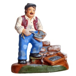 Maçon, santon Richard 7cm