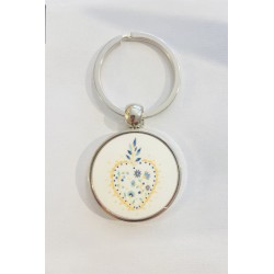 Porte-clé Sacré-Coeur décor...