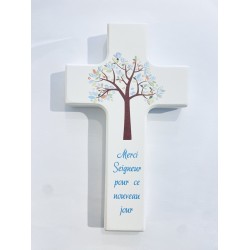 Croix en bois de hêtre...