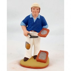 Maçon à la truelle, santon...