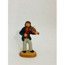 Violoniste (veste verte,...