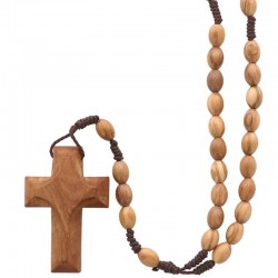 Chapelet en bois d'olivier...