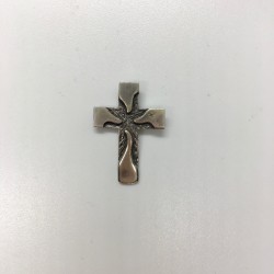 Croix argent vieilli Esprit Saint