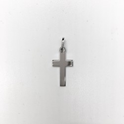 Croix argent simple