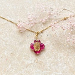 Croix petite Thérèse, Fleur...