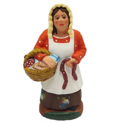 Charcutière robe marron,...