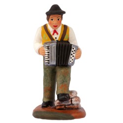 Accordéoniste, santon...