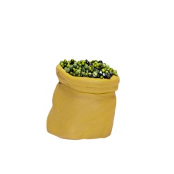 Sac d'olives, santon...
