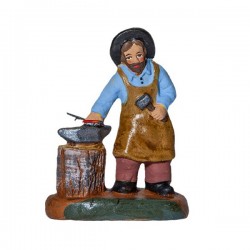 Forgeron, santon Richard 4cm