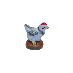 Poule, santon Richard 4cm