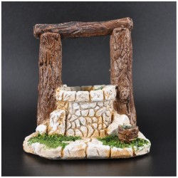 Puits, santons Gâteau (décor)