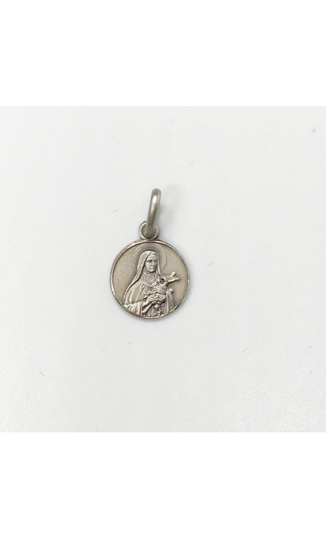 médaille Sainte Thérèse argent 10 mm