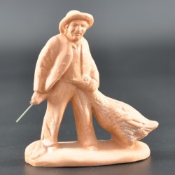 Homme à l'oie, santon à...