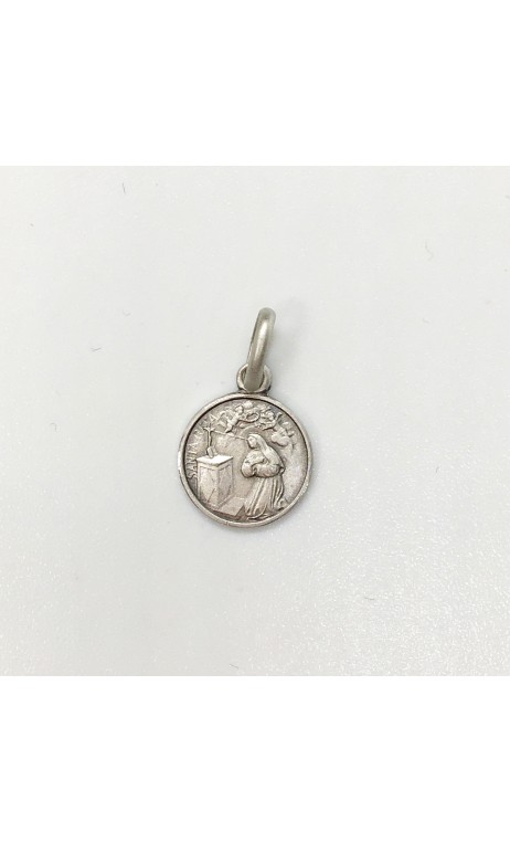 médaille Sainte Rita argent 10 mm