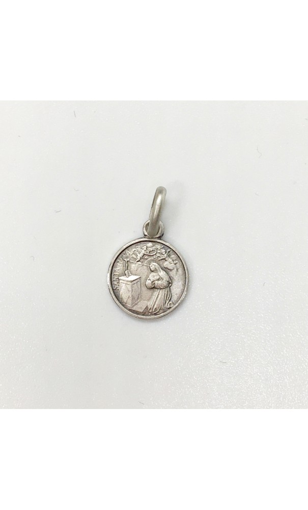 médaille Sainte Rita argent 10 mm