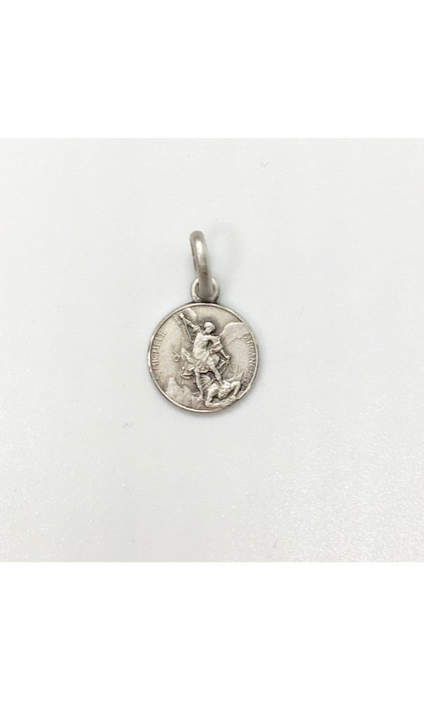 médaille Saint Michel argent 10 mm