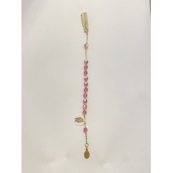 Bracelet dizainier rose en...