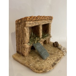 Poulailler sur socle, décor...