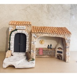 Auberge, décor de crèche...