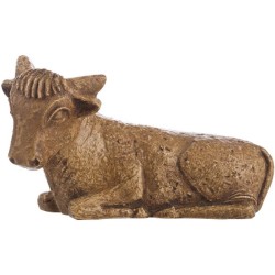 Boeuf marron petite crèche...