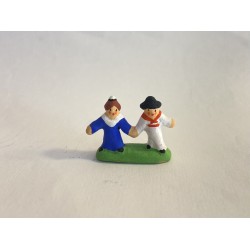 Couple de farandoleurs robe...