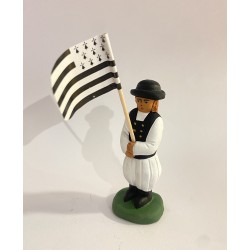 Porteur de drapeau, gilet...