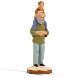 Grand-père et son...