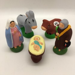 La Sainte Famille (ensemble de 5 pièces)